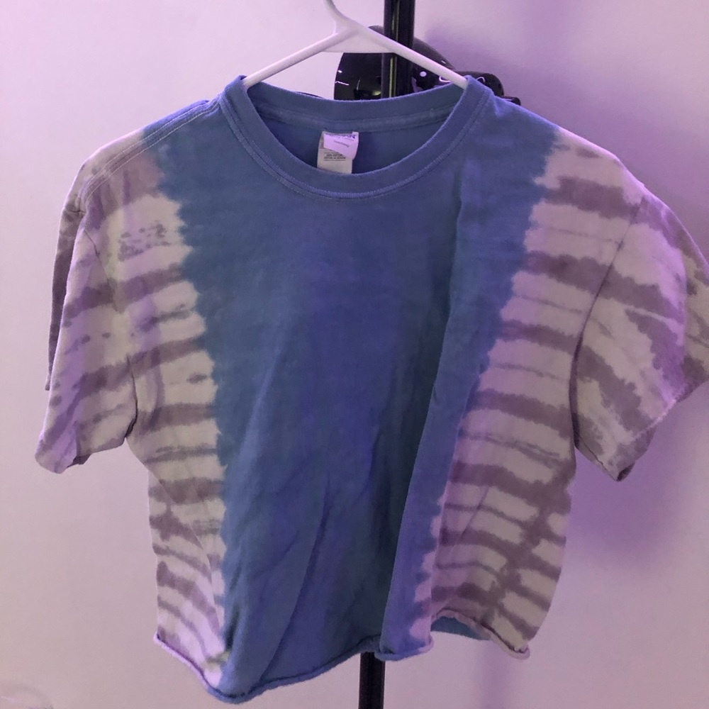 Tie Dye Semi-Cropped Tee